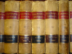 Volumes of California Reports
